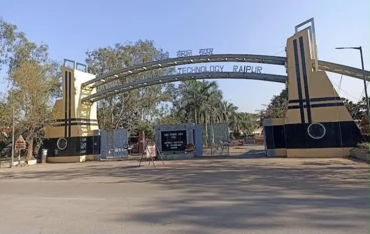 National Institute of Technology, Raipur campus entrance